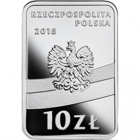 Awers monety10 zł Ignacy Jan Paderewski