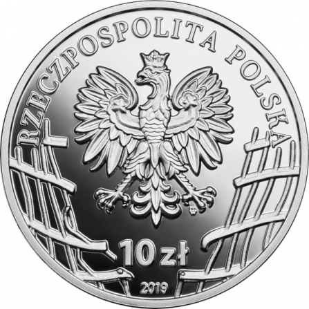 Coin obverse 10 pln Stanisław Kasznica „Wąsowski”
