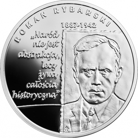 Coin reverse 10 pln Roman Rybarski