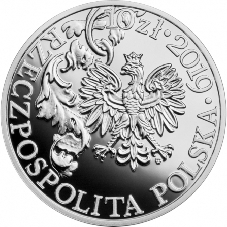 Awers monety10 zł 420. rocznica urodzin Hetmana Stefana Czarnieckiego