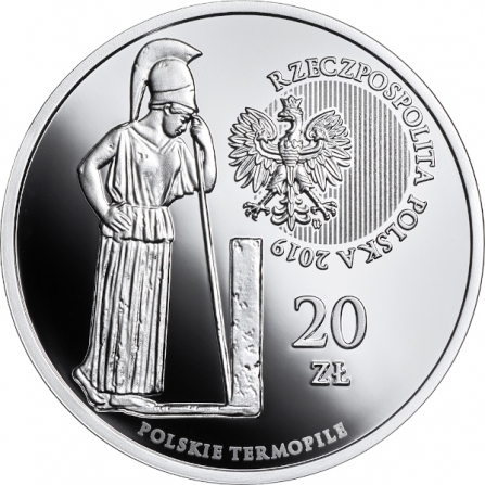 Awers monety20 zł Wizna