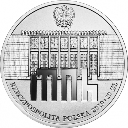 Awers monety20 zł 140-lecie Muzeum Narodowego w Krakowie 