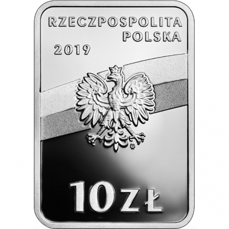 Awers monety10 zł Wojciech Korfanty