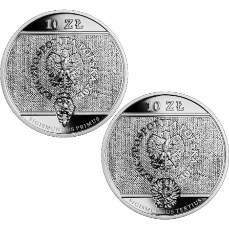 Coin obverse 10 pln Prussian Homage Russian Homage