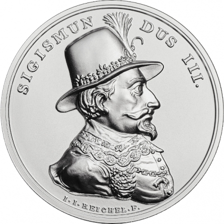 Coin reverse 50 pln Sigismund Vasa