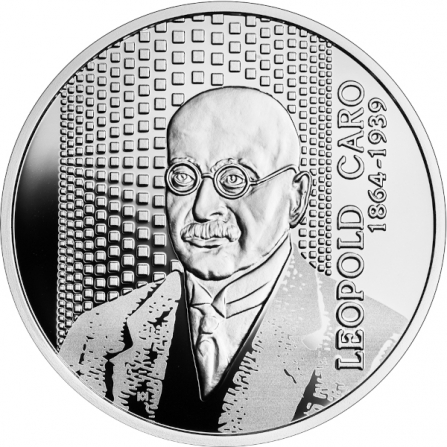 Rewers monety 10 zł Leopold Caro