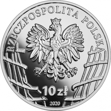 Coin obverse 10 pln Mieczysław Dziemieszkiewicz „Rój”