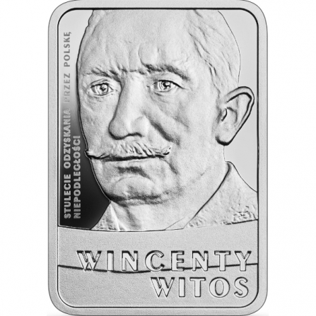 Rewers monety 10 zł Wincenty Witos