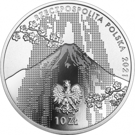 Awers monety10 zł Polska Reprezentacja Olimpijska Tokio 2020