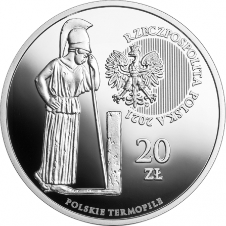 Awers monety20 zł Dytiatyn