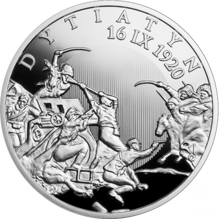 Rewers monety 20 zł Dytiatyn