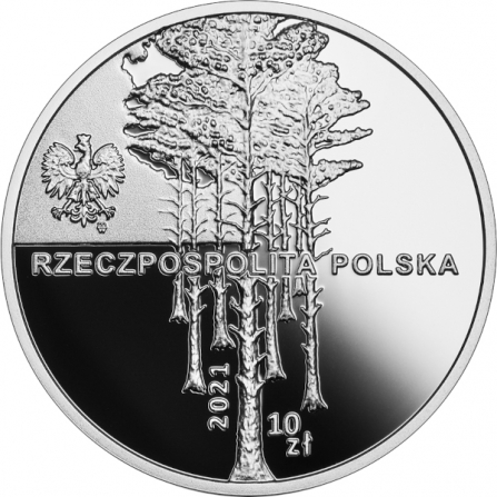 Awers monety10 zł Zbrodnia w Piaśnicy