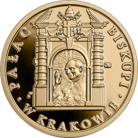 Rewers monety 100 zł Pałac Biskupi w Krakowie