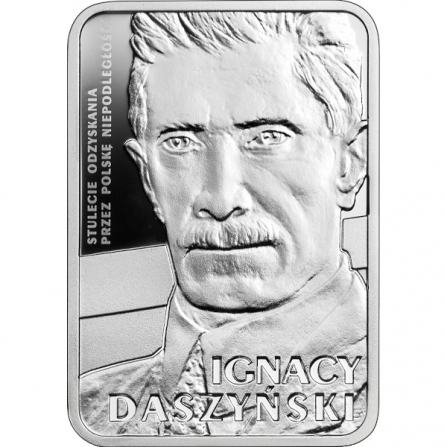 Rewers monety 10 zł Ignacy Daszyński