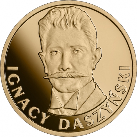 Rewers monety 100 zł Ignacy Daszyński