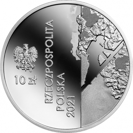 Coin obverse 10 pln 100th Anniversary of the formation of the Polish Association of Volunteer Fire Brigades