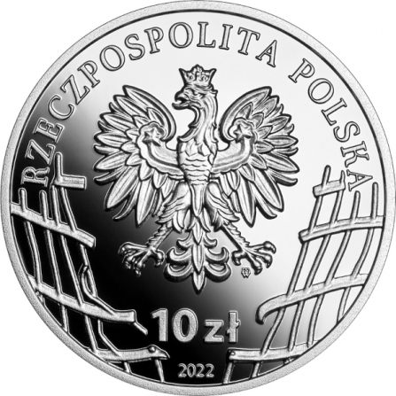 Awers monety10 zł Zdzisław Broński „Uskok”