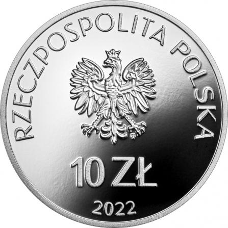 Coin obverse 10 pln 200th Anniversary of the Birth of Ignacy Łukasiewicz