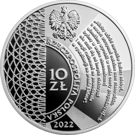 Awers monety10 zł Władysław Grabski