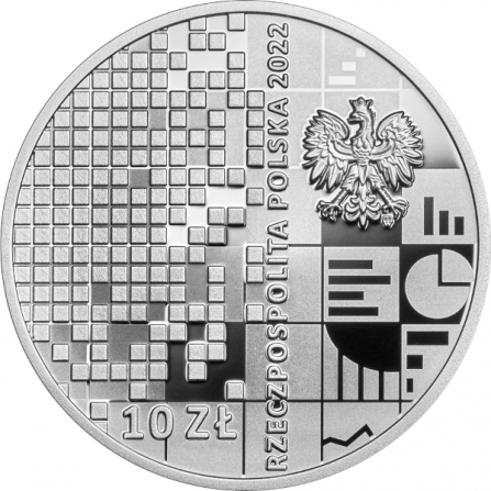 Awers monety10 zł Władysław Zawadzki