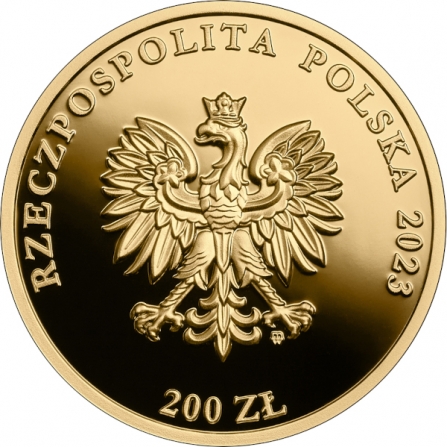 Awers monety200 zł 160. rocznica Powstania Styczniowego