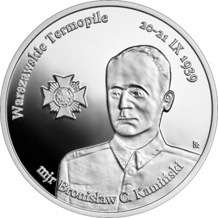 Rewers monety 20 zł Warszawskie Termopile