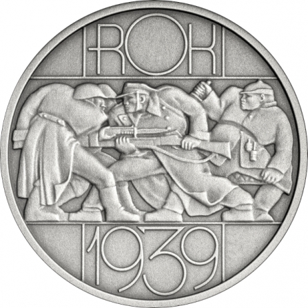 Rewers monety 20 zł Sowiecka agresja na Polskę – 17 IX 1939 r.