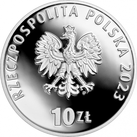 Awers monety10 zł 30. rocznica wycofania wojsk sowieckich z Polski