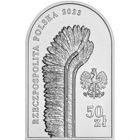 Awers monety50 zł Odsiecz wiedeńska