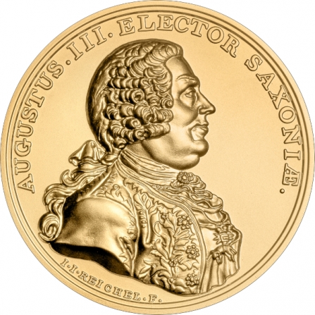 Coin reverse 500 pln Augustus III