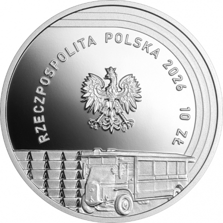 Awers monety10 zł Halina Konopacka – w służbie Ojczyźnie