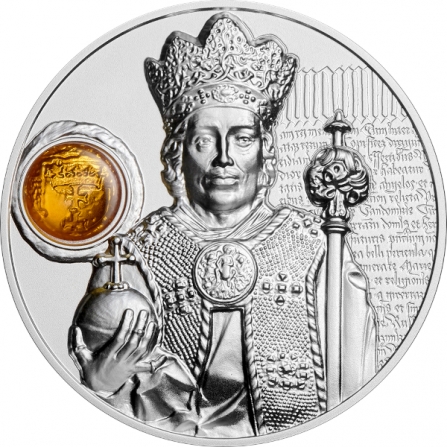 Rewers monety 50 zł Powrót Pomorza Gdańskiego do Polski w 1466 r.