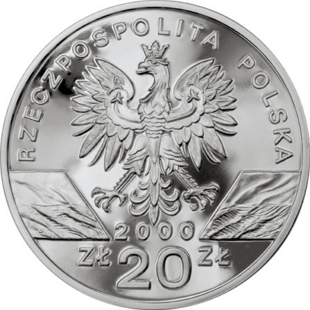 Coin obverse 20 pln The Hoopoe (Upupa epops)