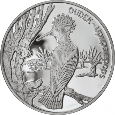 Coin reverse 20 pln The Hoopoe (Upupa epops)