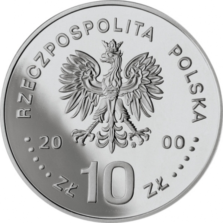 Awers monety10 zł 20-lecie NSZZ Solidarność