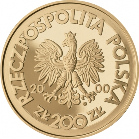 Awers monety200 zł 20-lecie NSZZ Solidarność