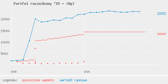 Wykres portfela
